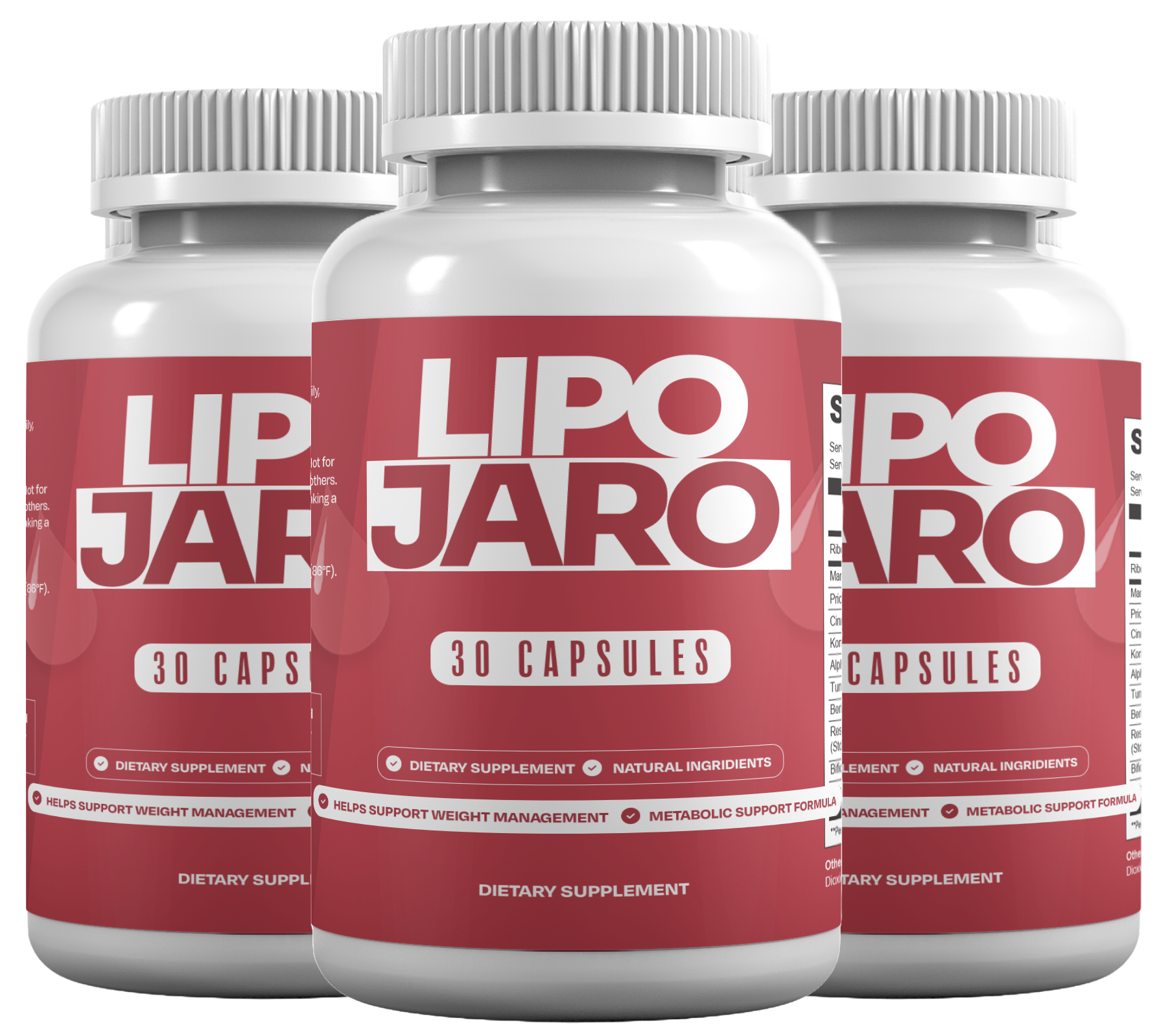 LipoJaro Bottles