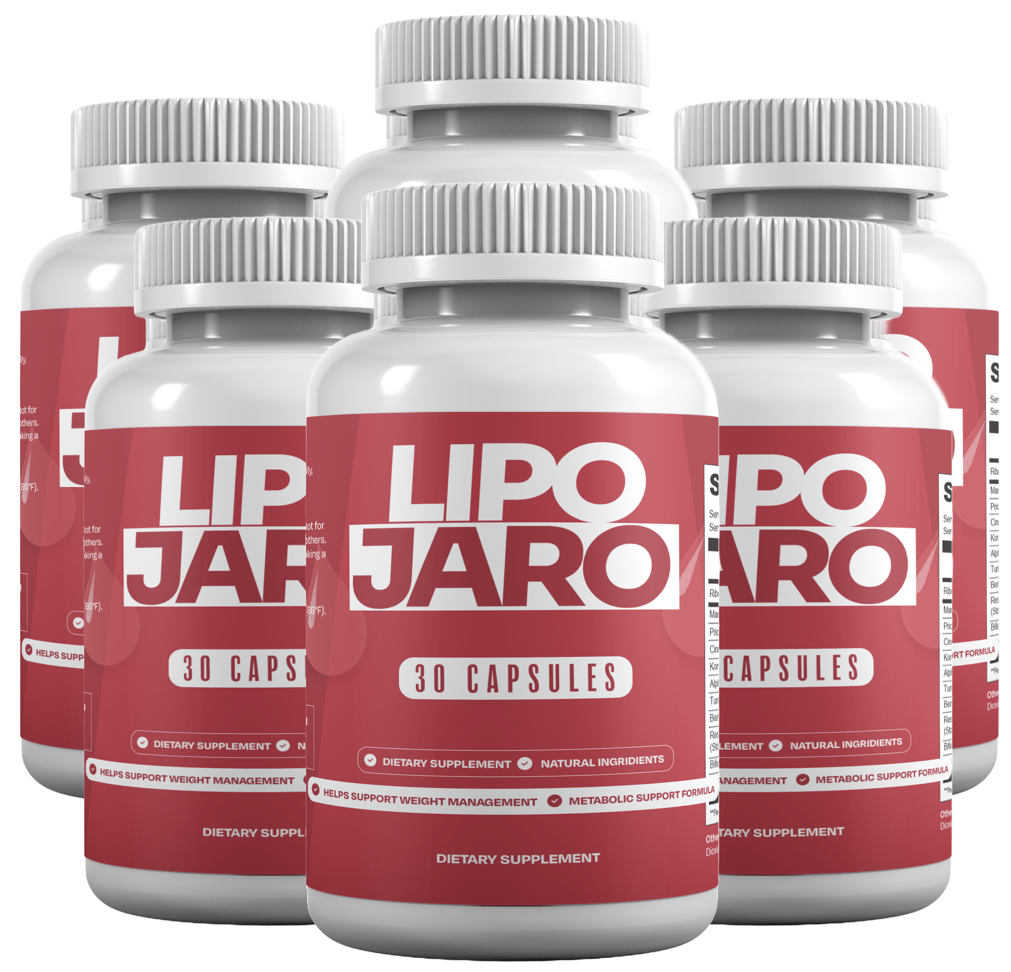 LipoJaro 6 Bottles