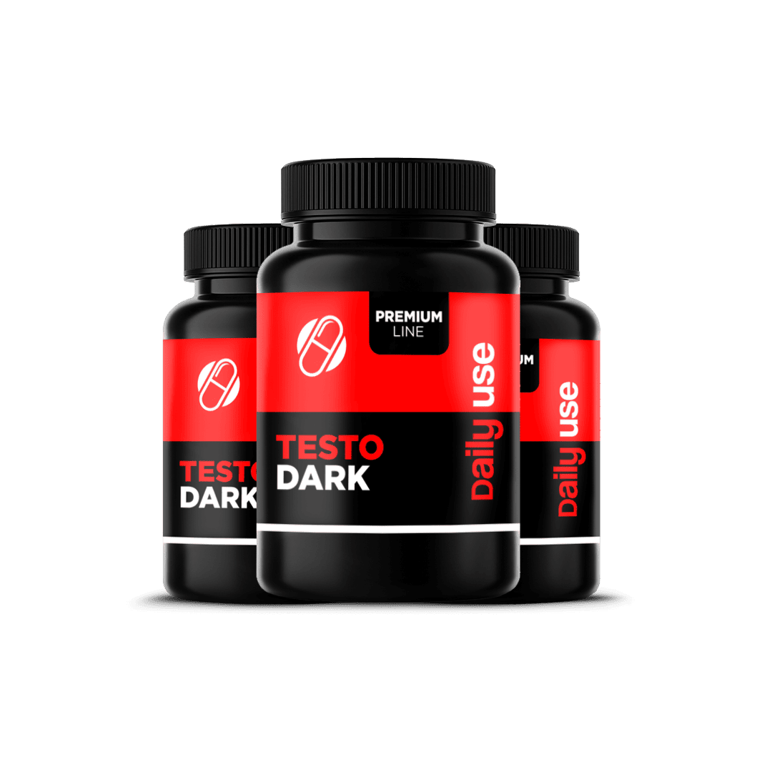 3 Bottles Testo Dark