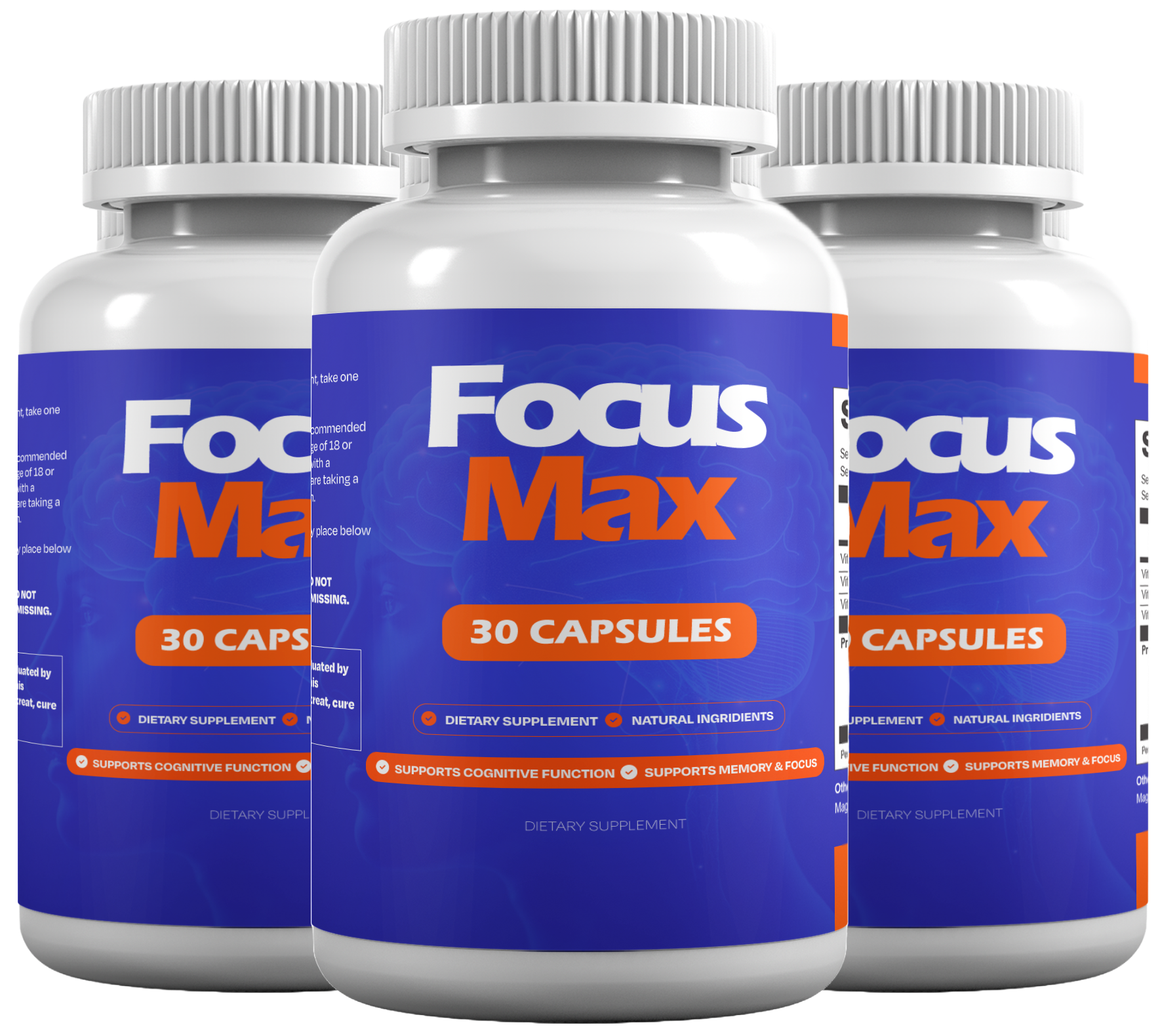 FocusMax 3 Bottles