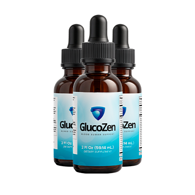 GlucoZen 3 bottles